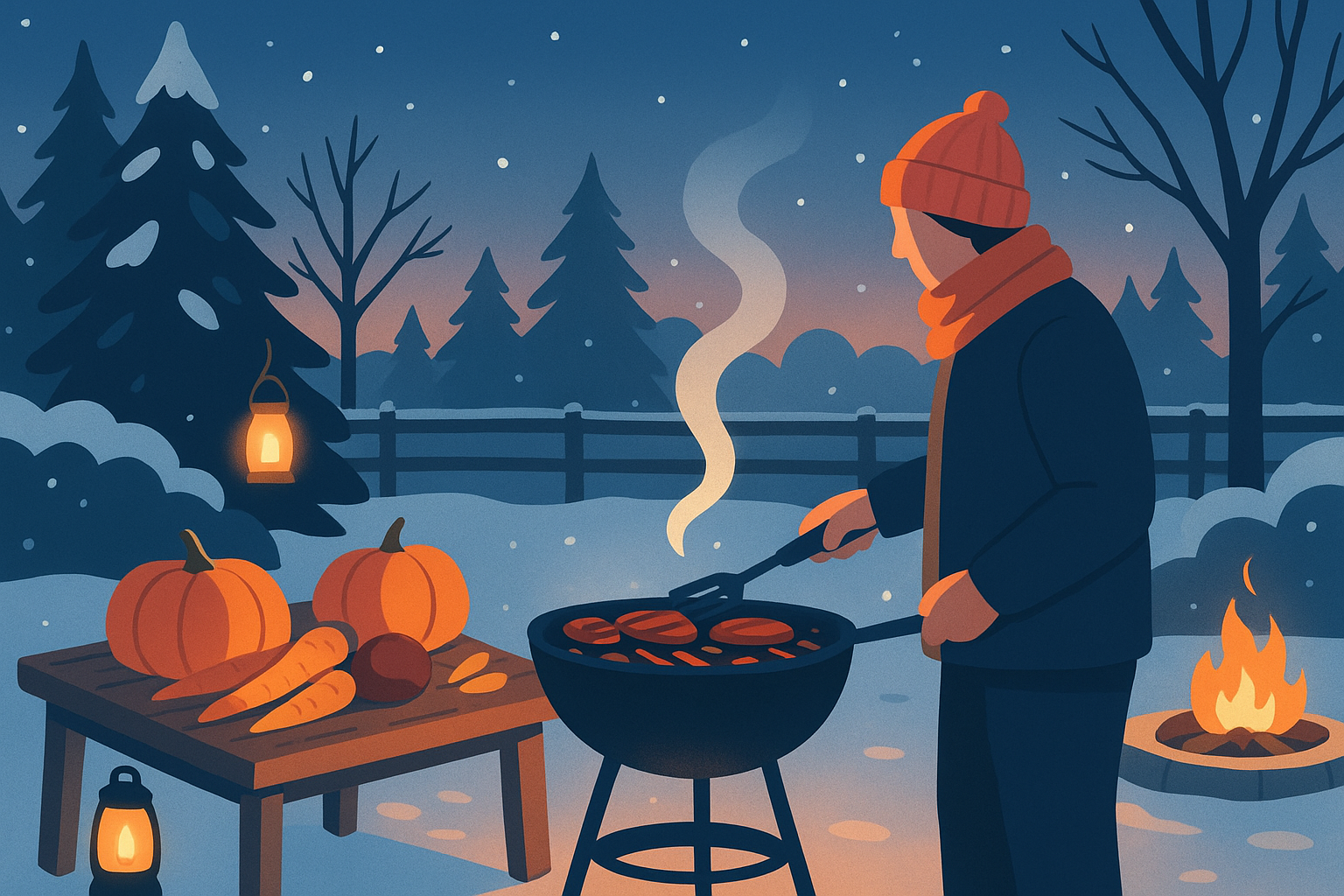 Barbecueën in de winter: handige tips en tricks