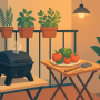 Tips voor het barbecueën op een balkon of klein terras